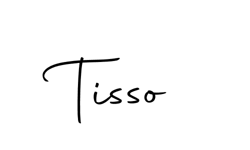 You should practise on your own different ways (Autography-DOLnW) to write your name (Tisso) in signature. don't let someone else do it for you. Tisso signature style 10 images and pictures png