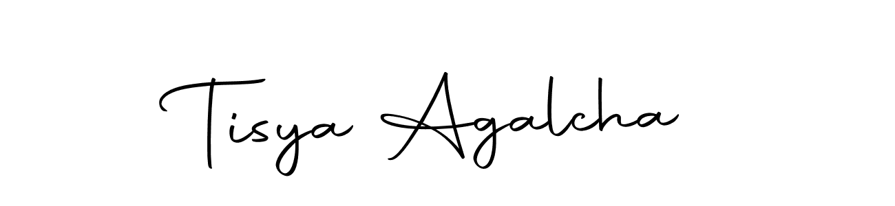 Make a beautiful signature design for name Tisya Agalcha. Use this online signature maker to create a handwritten signature for free. Tisya Agalcha signature style 10 images and pictures png