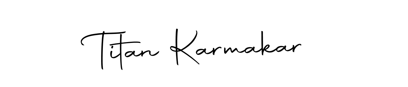 It looks lik you need a new signature style for name Titan Karmakar. Design unique handwritten (Autography-DOLnW) signature with our free signature maker in just a few clicks. Titan Karmakar signature style 10 images and pictures png