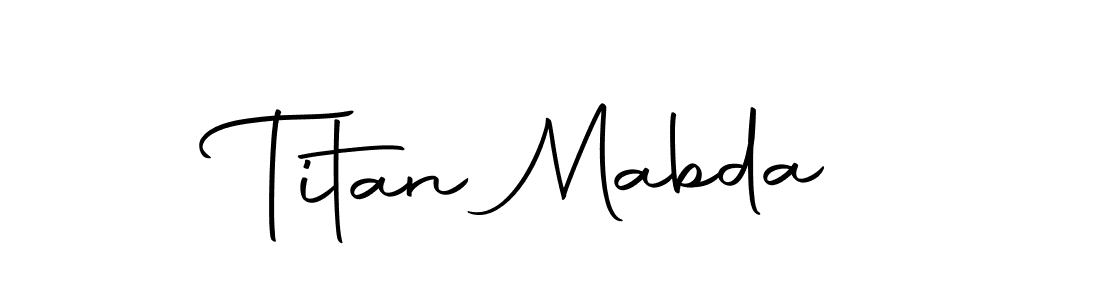 Here are the top 10 professional signature styles for the name Titan Mabda. These are the best autograph styles you can use for your name. Titan Mabda signature style 10 images and pictures png