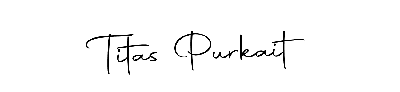 Create a beautiful signature design for name Titas Purkait. With this signature (Autography-DOLnW) fonts, you can make a handwritten signature for free. Titas Purkait signature style 10 images and pictures png