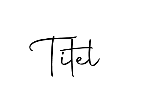You can use this online signature creator to create a handwritten signature for the name Titel. This is the best online autograph maker. Titel signature style 10 images and pictures png