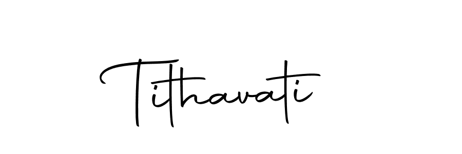 Create a beautiful signature design for name Tithavati. With this signature (Autography-DOLnW) fonts, you can make a handwritten signature for free. Tithavati signature style 10 images and pictures png