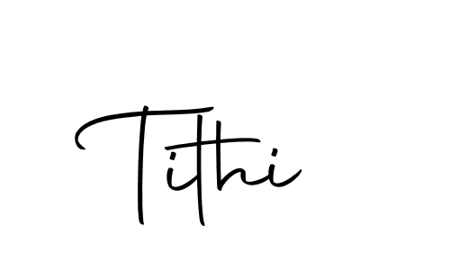 You should practise on your own different ways (Autography-DOLnW) to write your name (Tithi) in signature. don't let someone else do it for you. Tithi signature style 10 images and pictures png