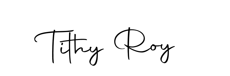 Create a beautiful signature design for name Tithy Roy. With this signature (Autography-DOLnW) fonts, you can make a handwritten signature for free. Tithy Roy signature style 10 images and pictures png