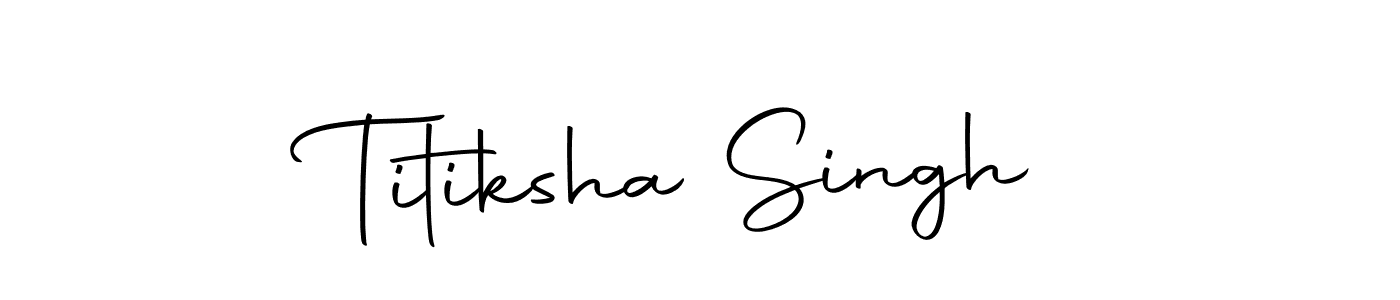 Also You can easily find your signature by using the search form. We will create Titiksha Singh name handwritten signature images for you free of cost using Autography-DOLnW sign style. Titiksha Singh signature style 10 images and pictures png