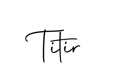 if you are searching for the best signature style for your name Titir. so please give up your signature search. here we have designed multiple signature styles  using Autography-DOLnW. Titir signature style 10 images and pictures png