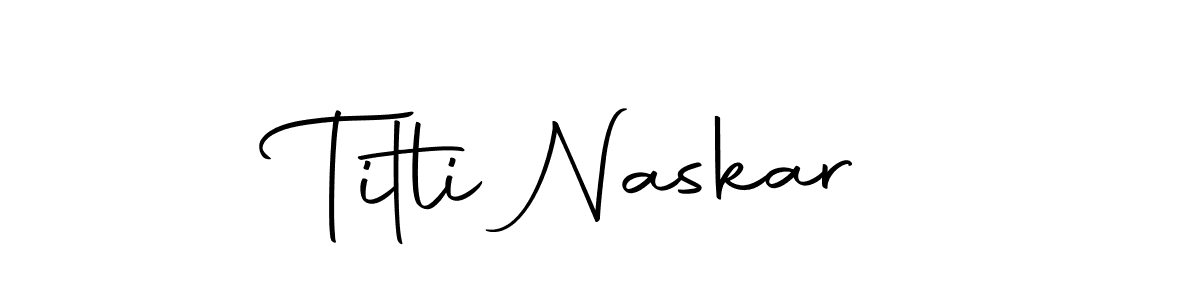 Here are the top 10 professional signature styles for the name Titli Naskar. These are the best autograph styles you can use for your name. Titli Naskar signature style 10 images and pictures png