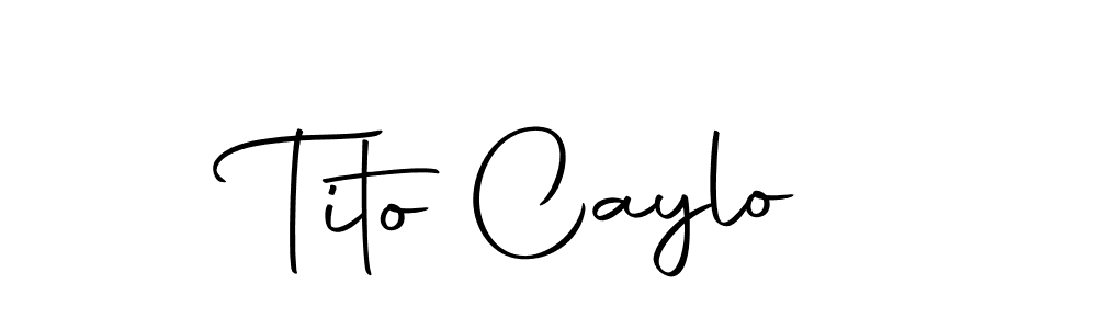 Once you've used our free online signature maker to create your best signature Autography-DOLnW style, it's time to enjoy all of the benefits that Tito Caylo name signing documents. Tito Caylo signature style 10 images and pictures png
