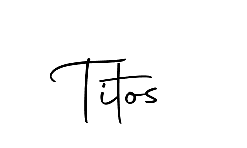 You should practise on your own different ways (Autography-DOLnW) to write your name (Titos) in signature. don't let someone else do it for you. Titos signature style 10 images and pictures png