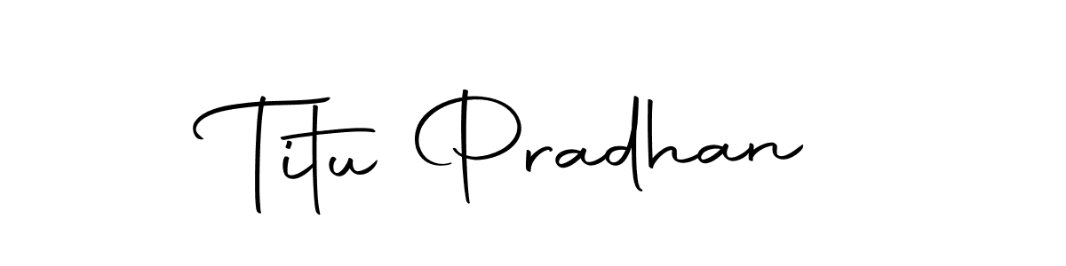 You can use this online signature creator to create a handwritten signature for the name Titu Pradhan. This is the best online autograph maker. Titu Pradhan signature style 10 images and pictures png