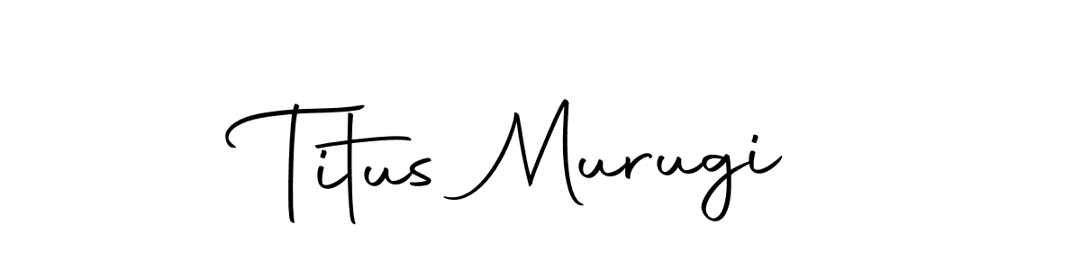 Use a signature maker to create a handwritten signature online. With this signature software, you can design (Autography-DOLnW) your own signature for name Titus Murugi. Titus Murugi signature style 10 images and pictures png