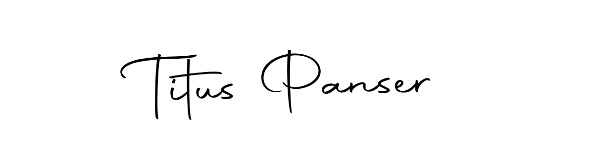 Also we have Titus Panser name is the best signature style. Create professional handwritten signature collection using Autography-DOLnW autograph style. Titus Panser signature style 10 images and pictures png
