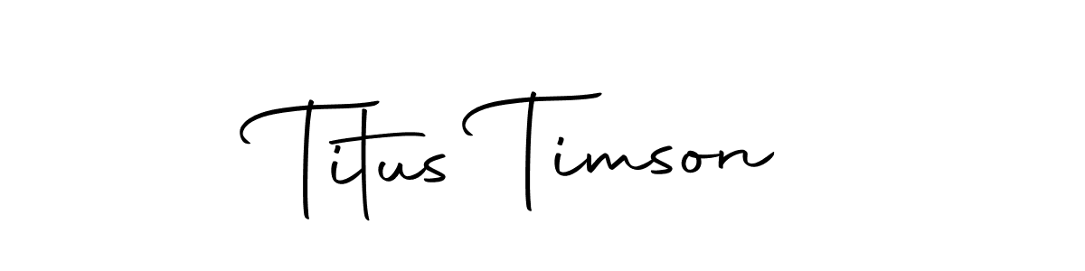 Use a signature maker to create a handwritten signature online. With this signature software, you can design (Autography-DOLnW) your own signature for name Titus Timson. Titus Timson signature style 10 images and pictures png