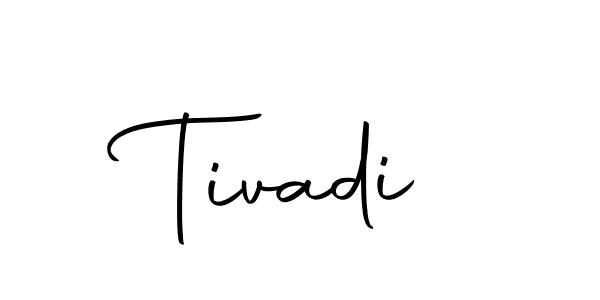 You should practise on your own different ways (Autography-DOLnW) to write your name (Tivadi) in signature. don't let someone else do it for you. Tivadi signature style 10 images and pictures png