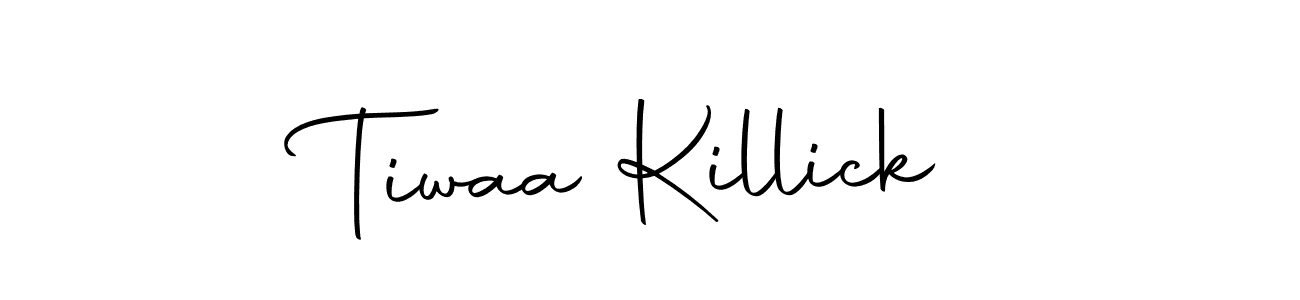 It looks lik you need a new signature style for name Tiwaa Killick. Design unique handwritten (Autography-DOLnW) signature with our free signature maker in just a few clicks. Tiwaa Killick signature style 10 images and pictures png