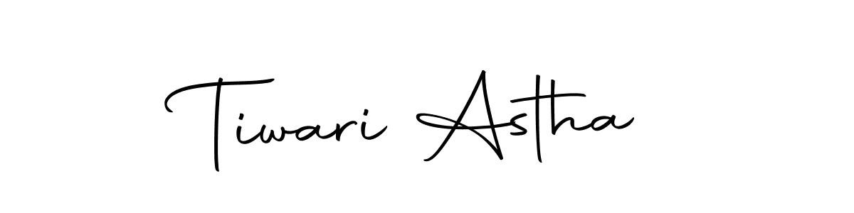 Also we have Tiwari Astha name is the best signature style. Create professional handwritten signature collection using Autography-DOLnW autograph style. Tiwari Astha signature style 10 images and pictures png