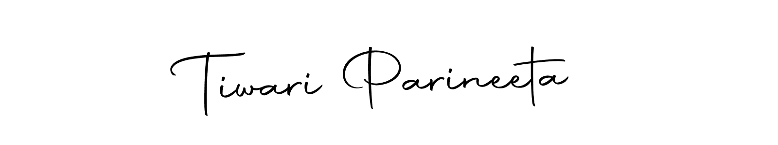 Similarly Autography-DOLnW is the best handwritten signature design. Signature creator online .You can use it as an online autograph creator for name Tiwari Parineeta. Tiwari Parineeta signature style 10 images and pictures png