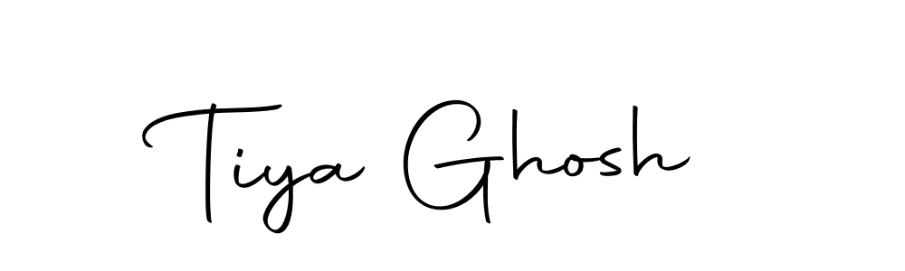 Tiya Ghosh stylish signature style. Best Handwritten Sign (Autography-DOLnW) for my name. Handwritten Signature Collection Ideas for my name Tiya Ghosh. Tiya Ghosh signature style 10 images and pictures png