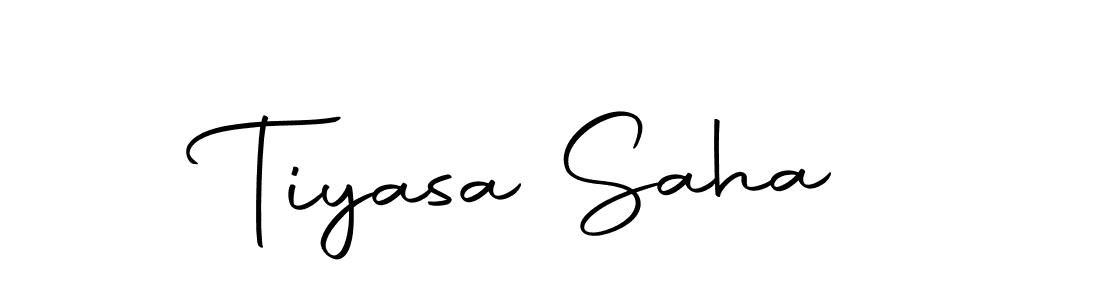 The best way (Autography-DOLnW) to make a short signature is to pick only two or three words in your name. The name Tiyasa Saha include a total of six letters. For converting this name. Tiyasa Saha signature style 10 images and pictures png