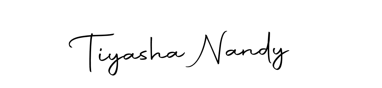 Use a signature maker to create a handwritten signature online. With this signature software, you can design (Autography-DOLnW) your own signature for name Tiyasha Nandy. Tiyasha Nandy signature style 10 images and pictures png