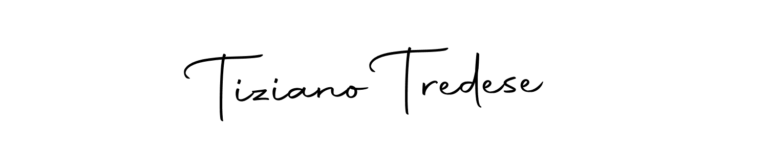How to make Tiziano Tredese signature? Autography-DOLnW is a professional autograph style. Create handwritten signature for Tiziano Tredese name. Tiziano Tredese signature style 10 images and pictures png