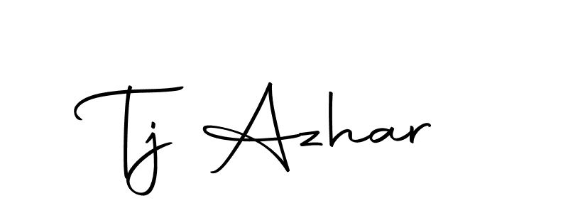 You can use this online signature creator to create a handwritten signature for the name Tj Azhar. This is the best online autograph maker. Tj Azhar signature style 10 images and pictures png