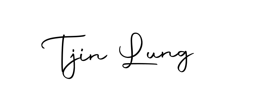 Use a signature maker to create a handwritten signature online. With this signature software, you can design (Autography-DOLnW) your own signature for name Tjin Lung. Tjin Lung signature style 10 images and pictures png