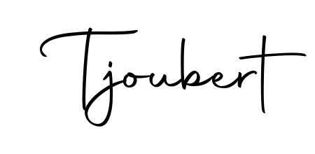 Upgrade your professional image with Tjoubert signature created with Autography-DOLnW font. Fast, free, and watermark-free download. Tjoubert signature style 10 images and pictures png