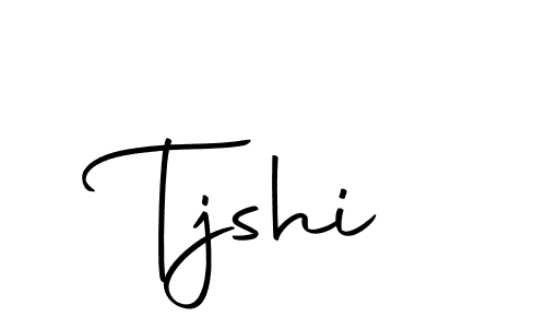 Create a beautiful signature design for name Tjshi. With this signature (Autography-DOLnW) fonts, you can make a handwritten signature for free. Tjshi signature style 10 images and pictures png