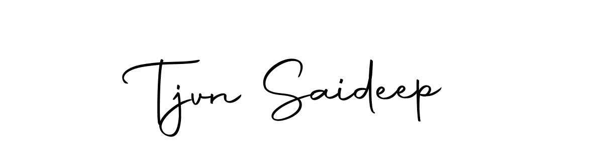 Make a beautiful signature design for name Tjvn Saideep. With this signature (Autography-DOLnW) style, you can create a handwritten signature for free. Tjvn Saideep signature style 10 images and pictures png