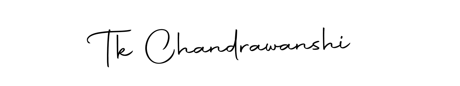 Here are the top 10 professional signature styles for the name Tk Chandrawanshi. These are the best autograph styles you can use for your name. Tk Chandrawanshi signature style 10 images and pictures png