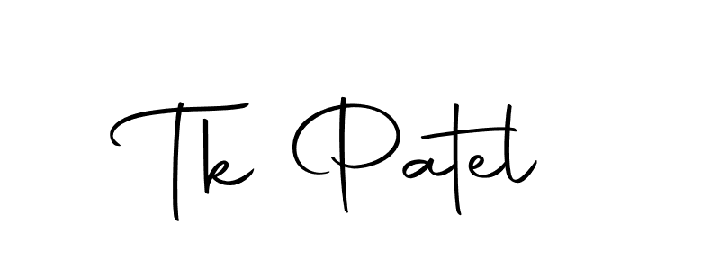 It looks lik you need a new signature style for name Tk Patel. Design unique handwritten (Autography-DOLnW) signature with our free signature maker in just a few clicks. Tk Patel signature style 10 images and pictures png