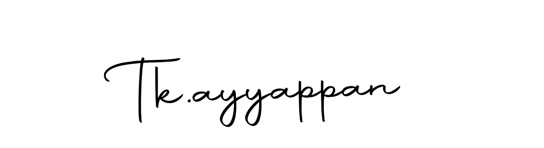 Tk.ayyappan stylish signature style. Best Handwritten Sign (Autography-DOLnW) for my name. Handwritten Signature Collection Ideas for my name Tk.ayyappan. Tk.ayyappan signature style 10 images and pictures png