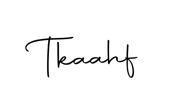 The best way (Autography-DOLnW) to make a short signature is to pick only two or three words in your name. The name Tkaahf include a total of six letters. For converting this name. Tkaahf signature style 10 images and pictures png