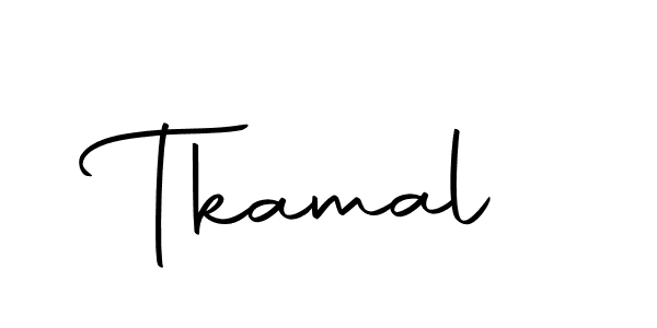 Use a signature maker to create a handwritten signature online. With this signature software, you can design (Autography-DOLnW) your own signature for name Tkamal. Tkamal signature style 10 images and pictures png