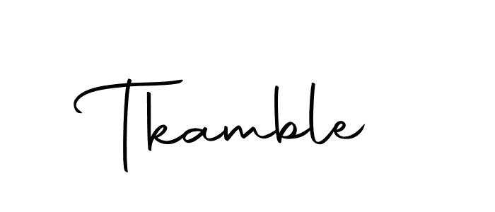 if you are searching for the best signature style for your name Tkamble. so please give up your signature search. here we have designed multiple signature styles  using Autography-DOLnW. Tkamble signature style 10 images and pictures png