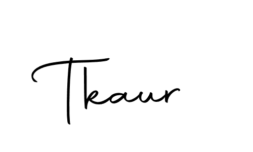 Tkaur stylish signature style. Best Handwritten Sign (Autography-DOLnW) for my name. Handwritten Signature Collection Ideas for my name Tkaur. Tkaur signature style 10 images and pictures png