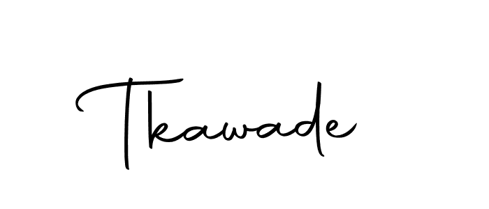 You should practise on your own different ways (Autography-DOLnW) to write your name (Tkawade) in signature. don't let someone else do it for you. Tkawade signature style 10 images and pictures png