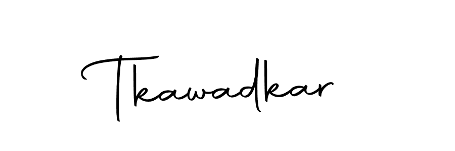 You should practise on your own different ways (Autography-DOLnW) to write your name (Tkawadkar) in signature. don't let someone else do it for you. Tkawadkar signature style 10 images and pictures png