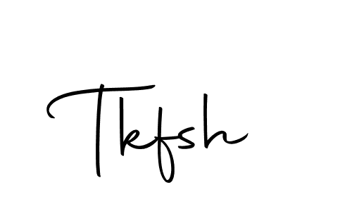 Create a beautiful signature design for name Tkfsh. With this signature (Autography-DOLnW) fonts, you can make a handwritten signature for free. Tkfsh signature style 10 images and pictures png