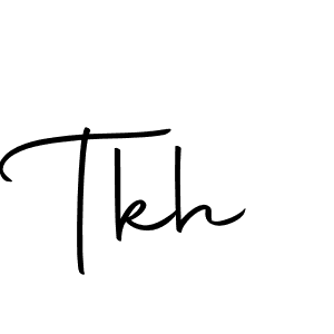 The best way (Autography-DOLnW) to make a short signature is to pick only two or three words in your name. The name Tkh include a total of six letters. For converting this name. Tkh signature style 10 images and pictures png