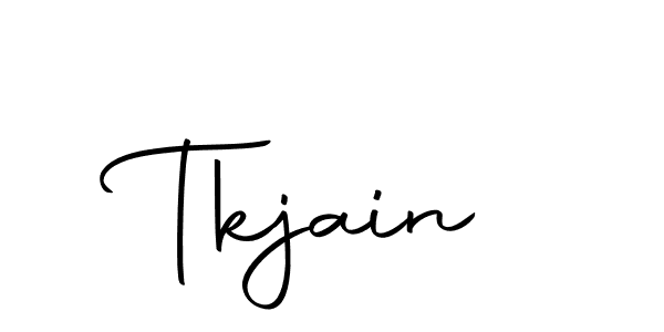 Make a beautiful signature design for name Tkjain. With this signature (Autography-DOLnW) style, you can create a handwritten signature for free. Tkjain signature style 10 images and pictures png