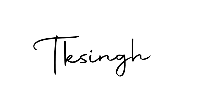 The best way (Autography-DOLnW) to make a short signature is to pick only two or three words in your name. The name Tksingh include a total of six letters. For converting this name. Tksingh signature style 10 images and pictures png