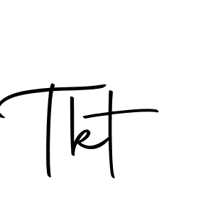 Also we have Tkt name is the best signature style. Create professional handwritten signature collection using Autography-DOLnW autograph style. Tkt signature style 10 images and pictures png