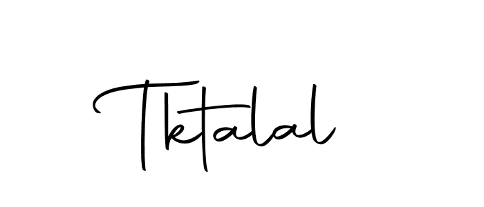 The best way (Autography-DOLnW) to make a short signature is to pick only two or three words in your name. The name Tktalal include a total of six letters. For converting this name. Tktalal signature style 10 images and pictures png