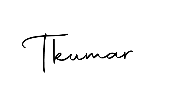 You should practise on your own different ways (Autography-DOLnW) to write your name (Tkumar) in signature. don't let someone else do it for you. Tkumar signature style 10 images and pictures png