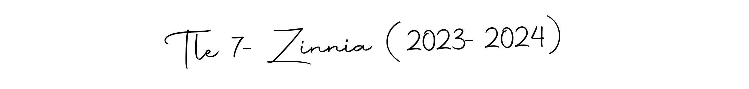 The best way (Autography-DOLnW) to make a short signature is to pick only two or three words in your name. The name Tle 7- Zinnia (2023-2024) include a total of six letters. For converting this name. Tle 7- Zinnia (2023-2024) signature style 10 images and pictures png