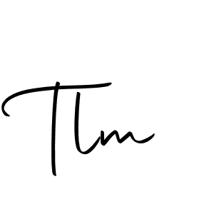 Make a beautiful signature design for name Tlm. With this signature (Autography-DOLnW) style, you can create a handwritten signature for free. Tlm signature style 10 images and pictures png