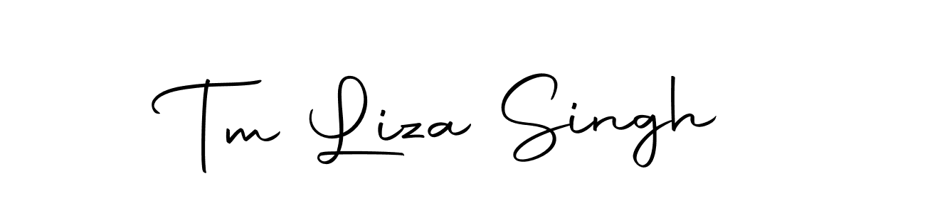 Also we have Tm Liza Singh name is the best signature style. Create professional handwritten signature collection using Autography-DOLnW autograph style. Tm Liza Singh signature style 10 images and pictures png